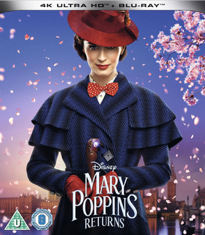 Mary Poppins Returns 4K Ultra HD Blu Ray Original DVD PLANET STORE