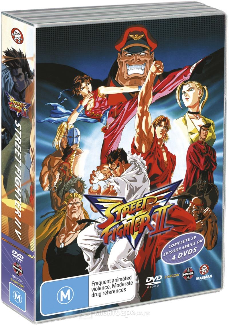  Street Fighter II V: The Collection [DVD] : Movies & TV