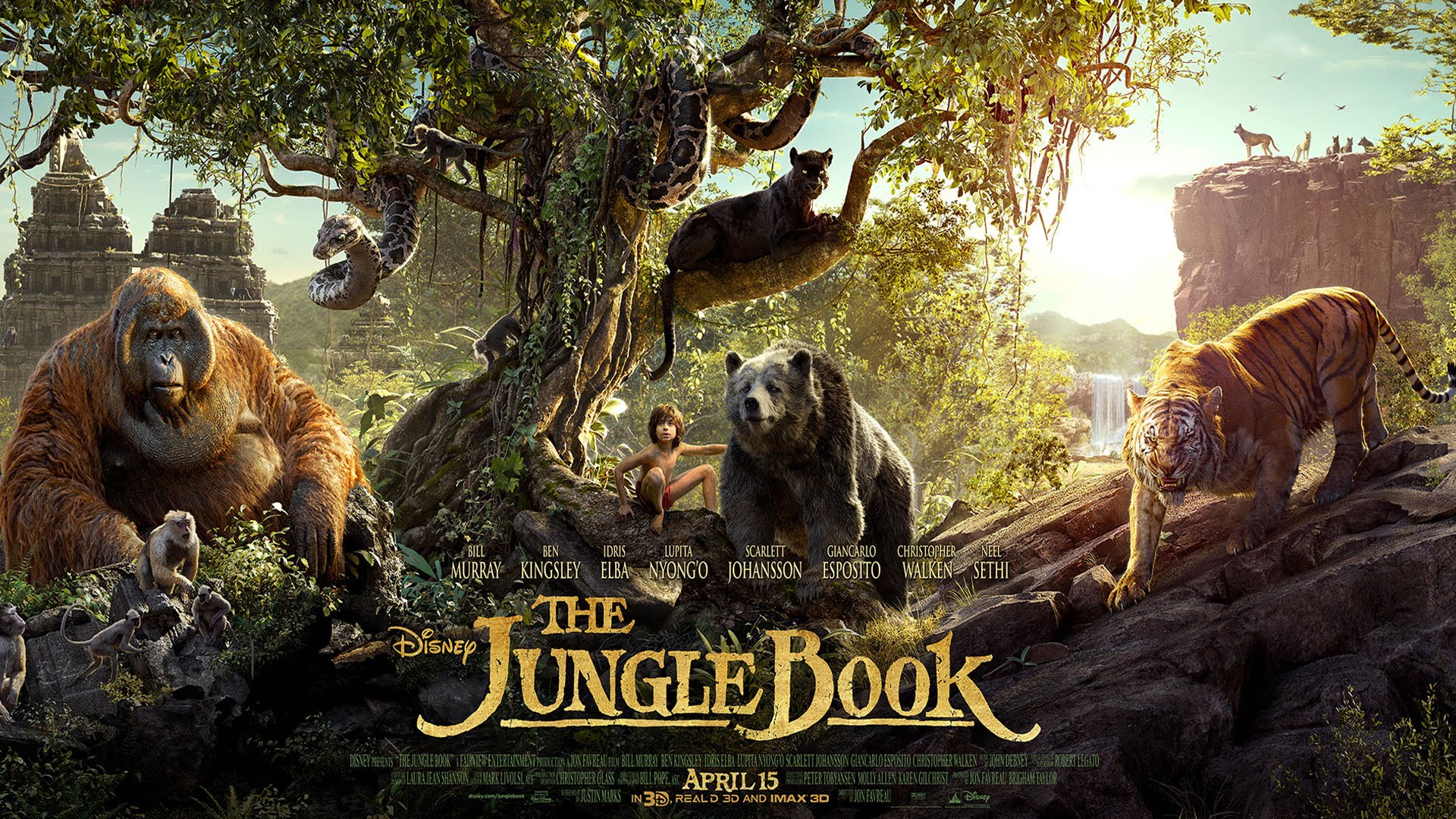 the jungle book (2016)dvdplanetstorepk