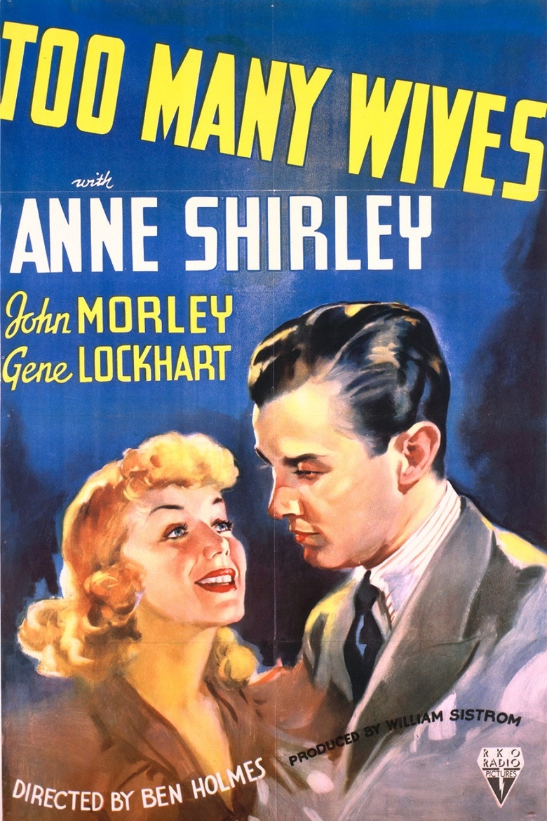 Too Many Wives (1937) - DVD PLANET STORE