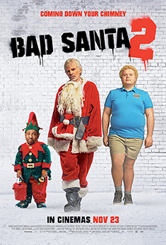 bad santa movie poster