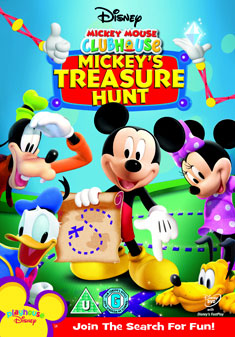 Mickey Mouse Clubhouse Mickeys Treasure Hunt Dvd 06 Original Dvd Planet Store
