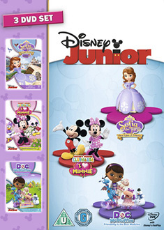 Disney Junior Toddler Girl Sofia the First, Doc McStuffins, Minnie