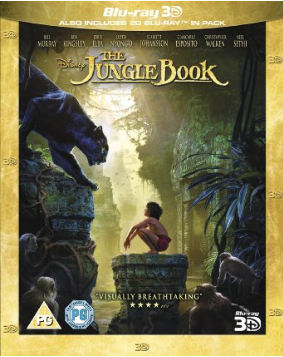 The Jungle Book Live Action 3D 2D Blu Ray 2016 Original DVD