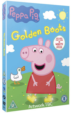 Peppa Pig - The Golden Boots DVD 2015 (Original) - DVD PLANET STORE