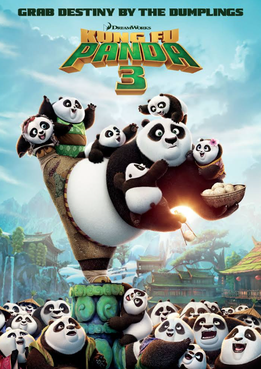 kung fu panda 3 dvd