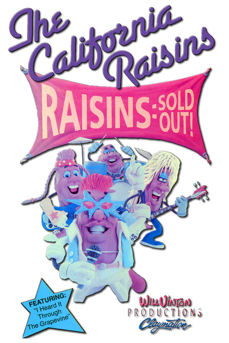 Raisins Sold Out The California Raisins II 1990 DVD PLANET STORE