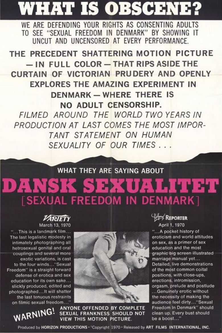 Sexual Freedom in Denmark 1970 DVD PLANET STORE