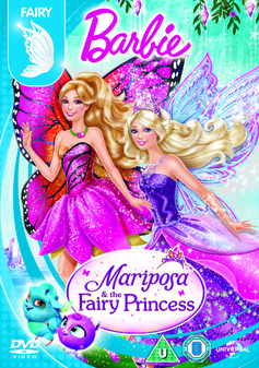 Barbie Mariposa And The Fairy Princess DVD Original DVD PLANET STORE